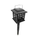 Lampe led solaire anti - moustique noir  planter