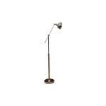 Lampe liseuse en métal argenté Lampe liseuse en métal argenté