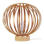 Lampes à poser métal, naturel, h35xd36xp36cm Lampes à poser métal, naturel, h35xd36xp36cm