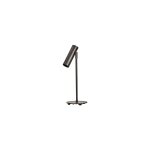 Lampe  poser en mtal noir