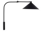 Lampe noir en métal h51x60x27cm Lampe noir en métal h51x60x27cm