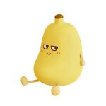 Lampe de nuit portative alimente par batterie de silicone