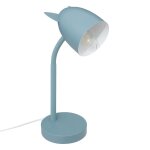 Lampe oreilles mtal bleu