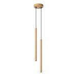 Lampe suspendue acier l'or h 52 cm