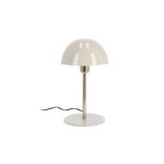 Lampe de table beige en m�tal h36