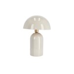 Lampe de table beige en m�tal h45