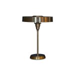 Lampe de table en laiton dor