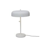 Lampe de table mtal blanc 30cm
