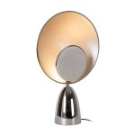 Lampe de table mtal chrom 25. 5 cm