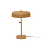 Lampe de table mtal orange 30cm