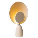 Lampe de table mtal taupe 25. 5 cm