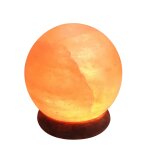 Lampe usb en cristal de sel d'himalaya sphère Lampe usb en cristal de sel d'himalaya sphère