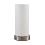 Lampe  poser en verre blanc
