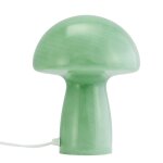 Lampe  poser en verre vert