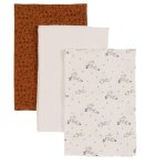Langes bb en coton multicolore (x3)