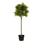 Laurier arbre artificiel vert h120