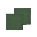 Lavette en coton bio vert