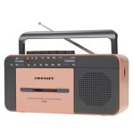 Lecteur de cassettes vintage rose gris Lecteur de cassettes vintage rose gris