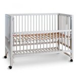 Lit d'appoint xxl hajo htre blanc120x60 cm