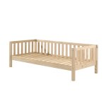 Lit banquette 90x200 sommier inclus beige