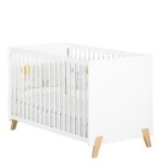 Lit  barreaux joy naturel (60 x 120 cm)