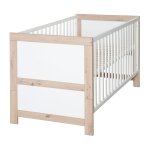Lit bb evolutif 70x140 blanc - effet chne