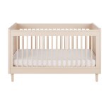 Lit bb volutif beige ros 70x140