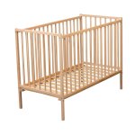 Lit bb - vernis naturel - 60x120 cm