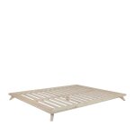 Lit en bois 140x200cm - naturel Lit en bois 140x200cm - naturel