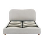 Lit coffre beige 120 x 190 cm