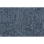 Lit coffre avec tête de lit capitonnée bouclette bleu 140x190 Lit coffre avec tête de lit capitonnée bouclette bleu 140x190