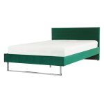 Lit double en tissu vert 140x200 Lit double en tissu vert 140x200