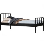 Lit enfant 90x200 en mtal noir
