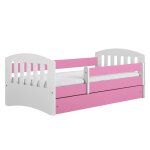 Lit enfant � barri�re avec tiroir et matelas inclus 180x80cm