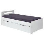 Lit gigogne 90x190 cm blanc Lit gigogne 90x190 cm blanc