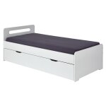 Lit gigogne 90x200 cm blanc Lit gigogne 90x200 cm blanc