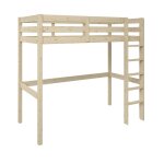 Lit mezzanine pin massif naturel 90x190 Lit mezzanine pin massif naturel 90x190