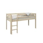 Lit mi - hauteur 90x200 pin massif