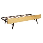 Lit avec pieds pliants en bois de pin 24x191x108cm