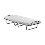 Lit pliant en bois blanc 190x80h37 cm