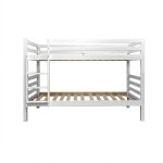 Lit superposé bois blanc 35x190x90cm Lit superposé bois blanc 35x190x90cm