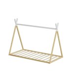 Lit tipi bois (matelas non inclus) 90x190 cm Lit tipi bois (matelas non inclus) 90x190 cm