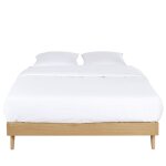 Lit vintage 140x200 avec sommier  lattes
