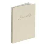 Livre d'or boston doré 80 pages blanches Livre d'or boston doré 80 pages blanches
