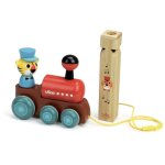La locomotive  trainer rouge 17 x 14 x 9 cm