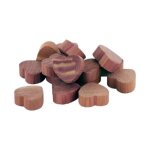 Lot de 15 coeurs antimites en cdre naturel