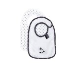 Lot de 2 bavoirs � pression panda chao chao