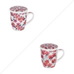 Lot de 2 coffrets tisanière avec filtre 36 cl multicolores en Lot de 2 coffrets tisanière avec filtre 36 cl multicolores en