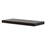 Lot de 2 tagres murales 60x25 cm marron weng