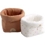 Lot de 2 paniers de rangement sunlight